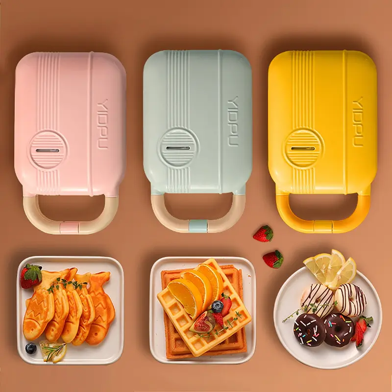 KOCHEN Yidpu Sandwich Waffle Maker 2in1 Toaster Panggang Electric 0