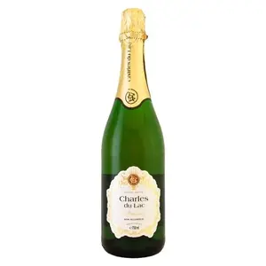 CHARLES DU LAC Sparkling Drink (No Alcohol) 750 ML - WHITE GRAPE