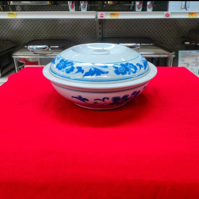 Gambar Blue Flower T10 Tureen / Mangkok Sup 25 cm dari Toko Cuci Gudang Alat Dapur Kota Administrasi Jakarta Selatan Tokopedia