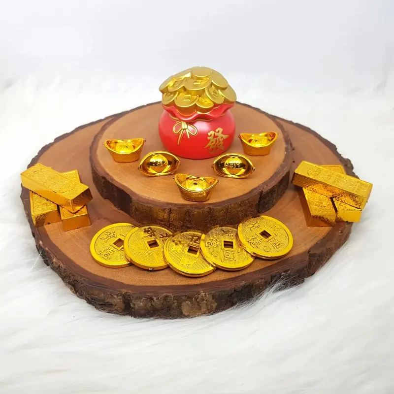 topper hiasan kue imlek hampers dewa rejeki keberuntungan chai shen 3