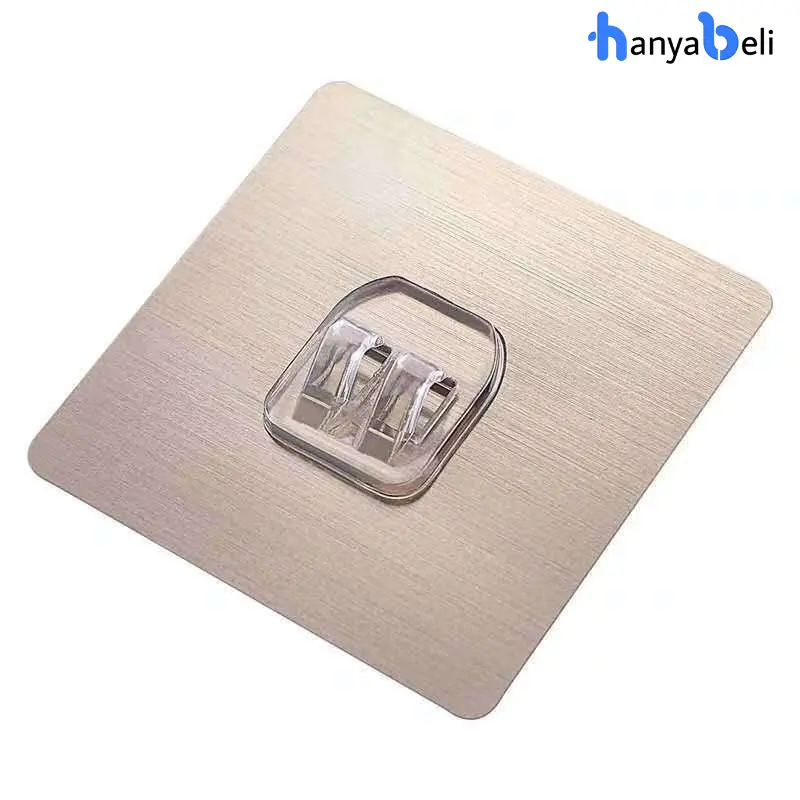 Tempelan Dinding Super Kuat Hook Rak Sudut Tempelan Kait Rak Gantung 0