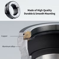 Gambar KNF Concept Lens Mount Adapter Minolta Rokkor SR/MD/MC to L Mount Camera Body dari K&F Concept Authorized Dealer Kota Administrasi Jakarta Barat 4 Tokopedia