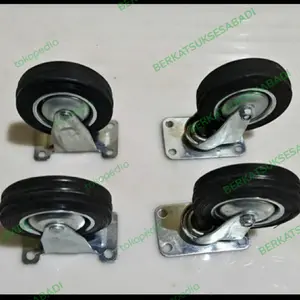Roda handtruck lipat merk krisbow 150 kg, 2 hidup ,2 mati