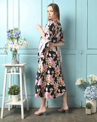 Gambar 600452-Cynthia Meili Long Batwing Print Motif All Size Vol 3 -Black - Hitam, all size dari Cynthia Lingerie Kota Administrasi Jakarta Utara 4 Tokopedia