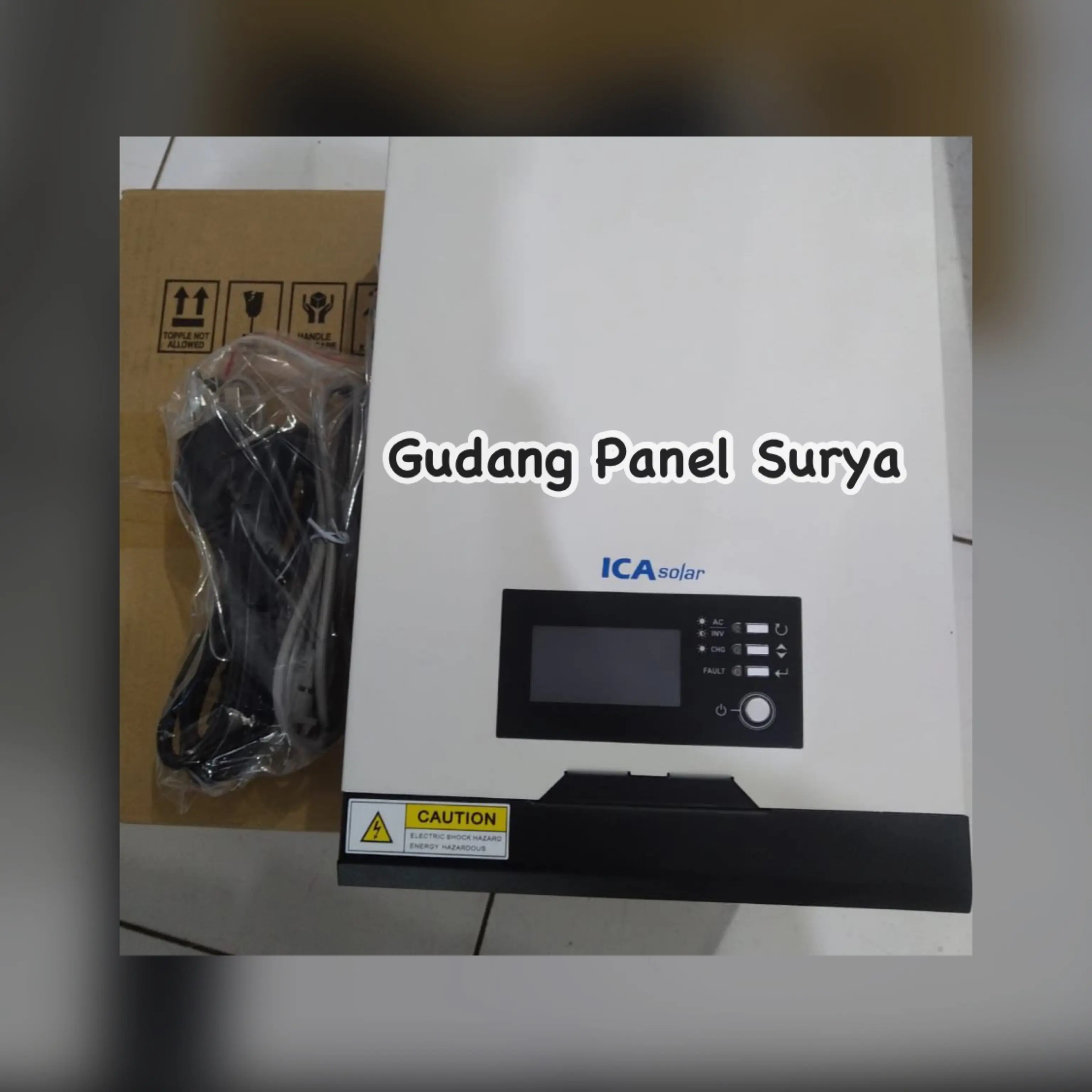 Hybrid Inverter ICA Solar 1KW Hybrid Ongrid Offgrid 1000W SNV-GF1021