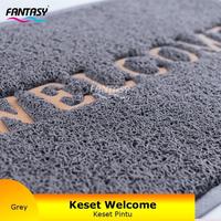 Gambar Fantasy Keset Welcome Anti Slip Doormat 60x80 cm Karpet PVC Mie Bihun Lobby - Merah dari Fantasy Official Kota Tangerang 4 Tokopedia