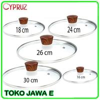 Gambar CYPRUZ TUTUP KACA Panci Marble Cocok Untuk Semua Type - PASTI ORIGINAL - 16CM dari TOKO JAWA ELECTRIK Kota Administrasi Jakarta Timur 1 Tokopedia