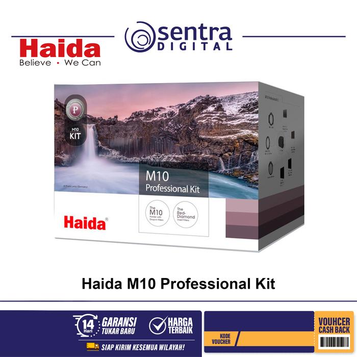 Gambar Haida M10 Professional Kit - HD4317 / Paket Haida M10 dari Sentra Digital Kota Surabaya Tokopedia