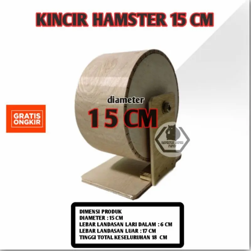 Kincir Hamster 15 cm | Wheel Hamster 0