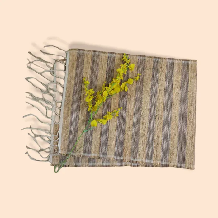 Gambar Taplak Meja / Table Runner Lidi mix Akar Wangi 02 - +- 90 cm, rumbai dari Elha Interior Kota Denpasar 5 Tokopedia