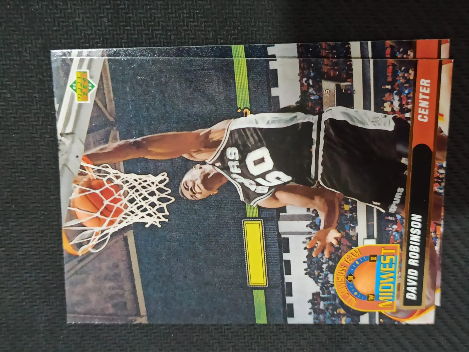 1992-93 UPPERDECK ALL DIVISION TEAM MIDWEST # AD11 DAVID ROBINSON