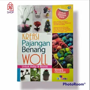 Buku Kreasi Pajangan Benang Woll