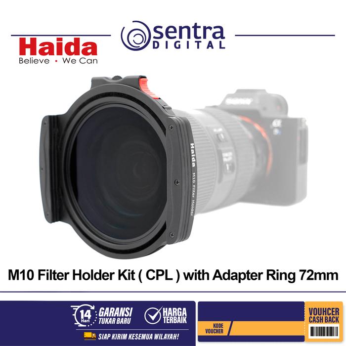 Gambar Haida M10 Filter Holder Kit ( CPL ) with Adapter Ring 72mm - HD4305 dari Sentra Digital Kota Surabaya Tokopedia