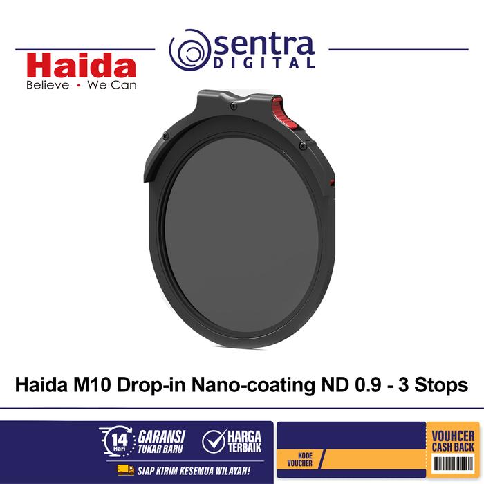 Gambar Haida M10 Drop-in Nano-coating ND 0.9 (8x) - HD4260 Filter dari Sentra Digital Kota Surabaya Tokopedia