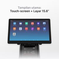 Gambar iMin D4-504 4GB / 32GB Android 11 - Mesin Kasir dual display 15.6"+10.1" dengan 80mm Thermal Printer dari iMin Indonesia Kota Administrasi Jakarta Utara 4 Tokopedia