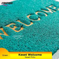 Gambar Fantasy Keset Welcome Anti Slip Doormat 60x80 cm Karpet PVC Mie Bihun Lobby - Merah dari Fantasy Official Kota Tangerang 3 Tokopedia