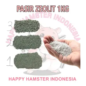 Pasir zeolith halus kasar - Pasir kucing - Pasir zeloith hamster no.1 dan no.2