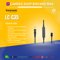 Gambar Saramonic LC-C35 Locking 3.5mm Connector to Apple Lightning dari Camera Shop Bintang Mas Kota Administrasi Jakarta Pusat 1 Tokopedia