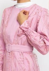 Gambar Puricia - Gamis Wanita Hawa - B - Pink, S dari Kopamart Kota Surabaya 5 Tokopedia