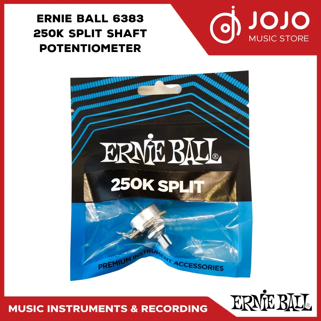 Ernie Ball 6383 250K Split Shaft Potentiometer