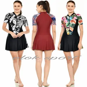 baju renang rok dewasa LAPIS CUP BH swimwear swimsuit  Wanita Panjang