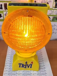 Emergency warning barricade light,lampu tongkang kapal flip flop solar