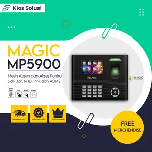 Mesin Absensi Sidik Jari Magic MP5900 | Fingerprint | ADMS | Photo ID