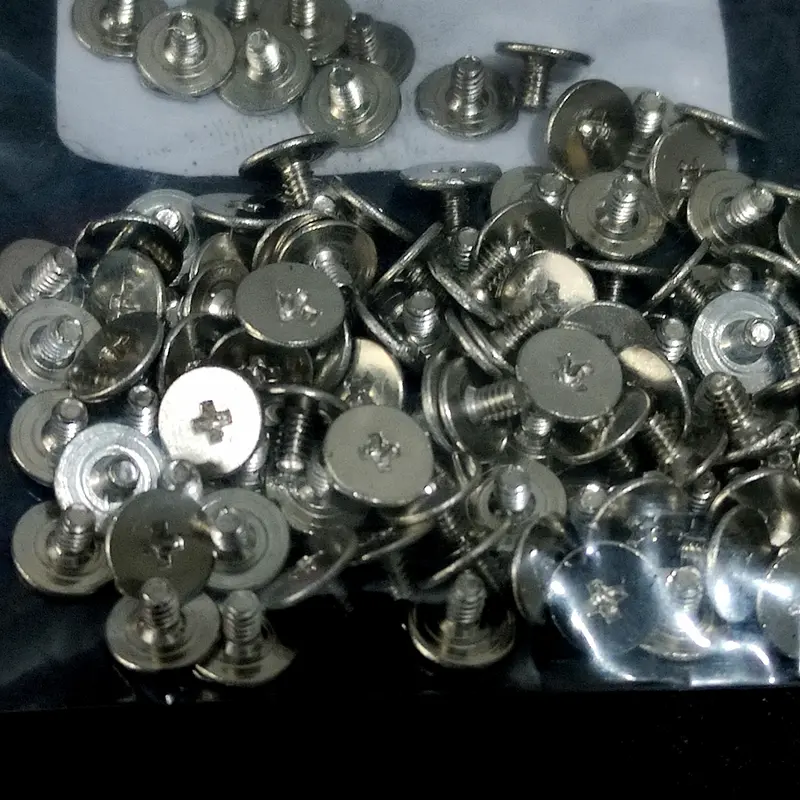 baut mur screw sekrup kepala besar lebar pipih bulat M2 3mm 5mm 2mm 1