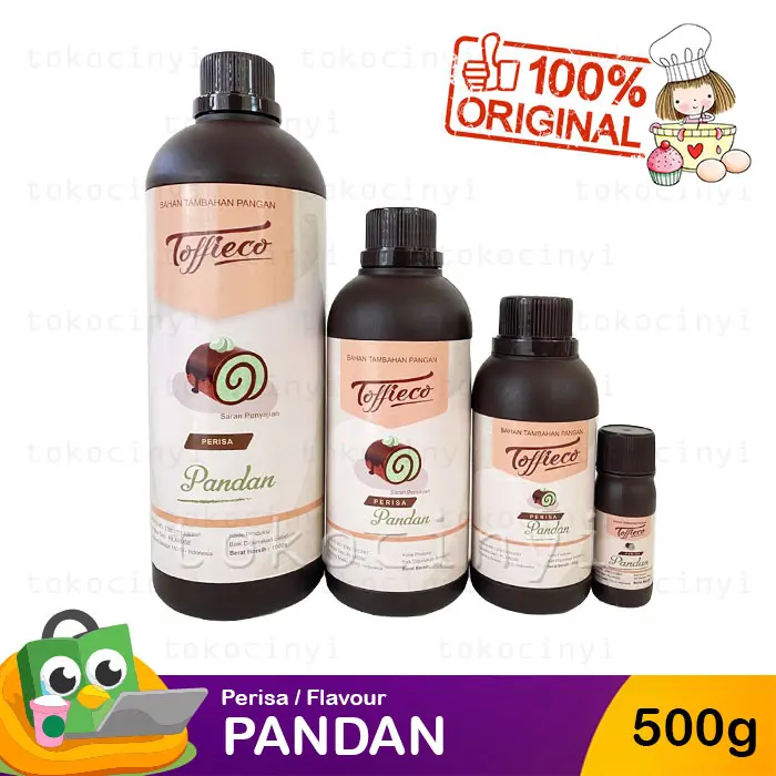 Toffieco Flavour / Perisa - Pandan 500 gr