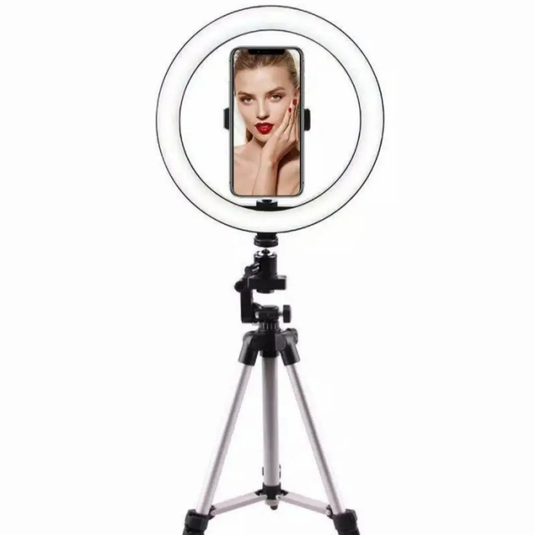 TRIPOD 1M 3110 + RING LIGHT 26CM PAKET LENGKAP HEMAT VLOGGER