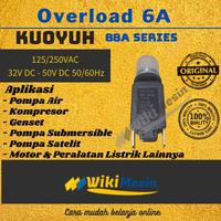 Gambar Overload 6A Kuoyuh 88A Circuit Breaker Thermal Protector Pompa Air dari Overload Wikimesin Kab. Tangerang 3 Tokopedia
