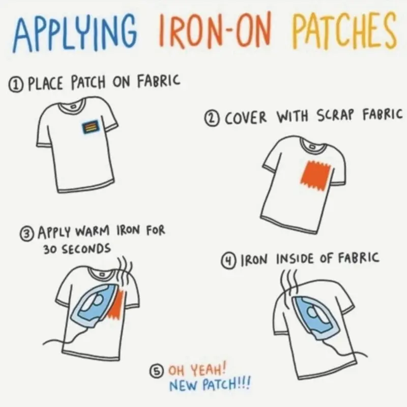 Iron patch crocodile 2
