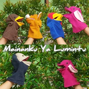 Mainan Edukasi Anak Boneka Tangan Muppet