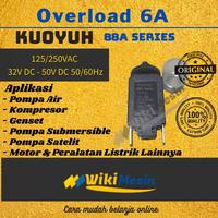 Gambar Overload 6A Kuoyuh 88A Circuit Breaker Thermal Protector Pompa Air dari Overload Wikimesin Kab. Tangerang 2 Tokopedia