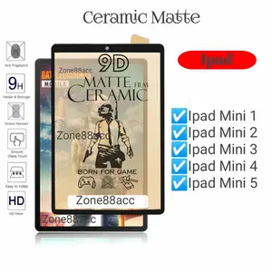 Tempered Ceramic Matte Ipad Mini 1 2 3 4 5 Anti Minyak Pelindung Layar