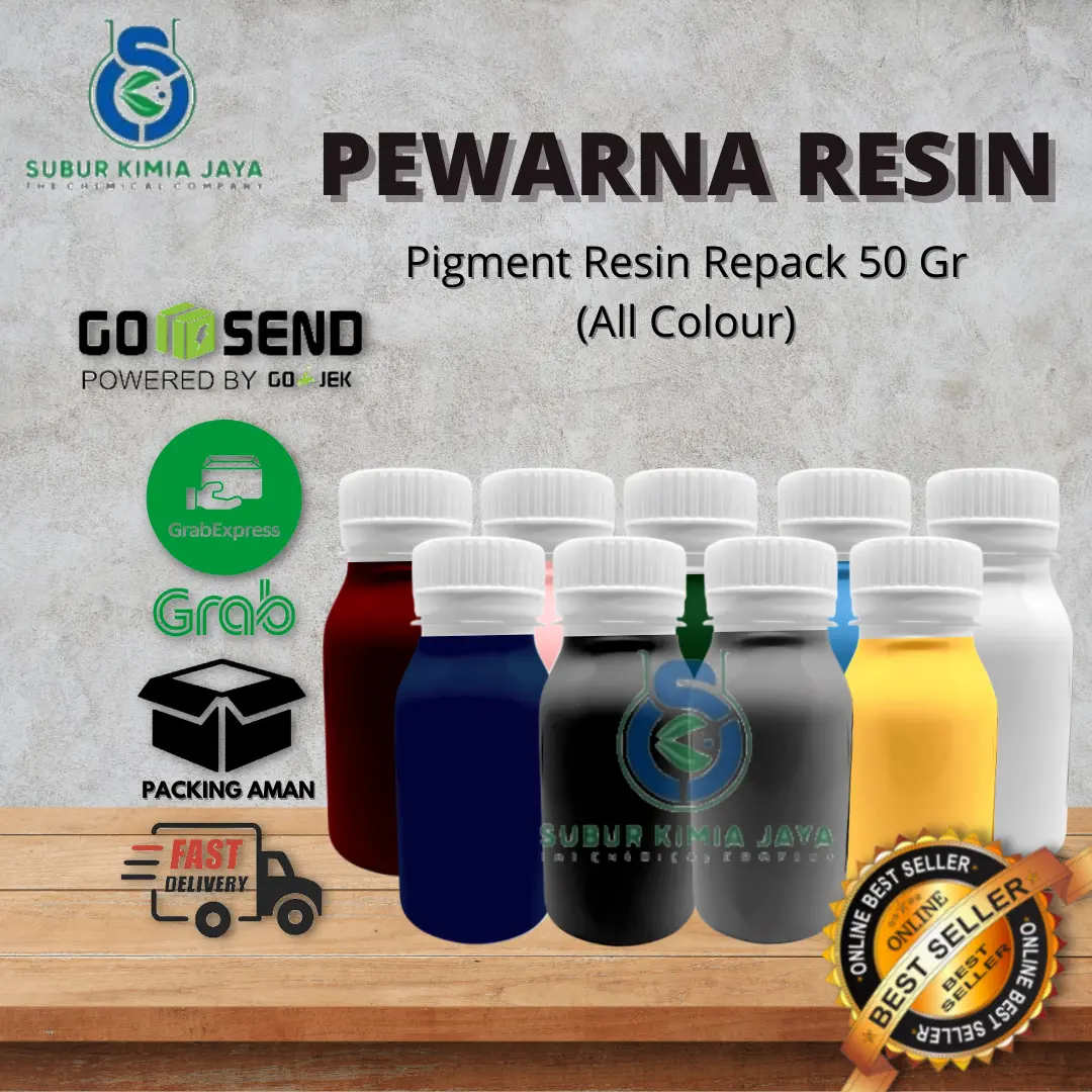 Pigment Pewarna Resin 50 gr / Pigmen Resin