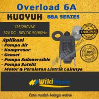 Gambar Overload 6A Kuoyuh 88A Circuit Breaker Thermal Protector Pompa Air dari Overload Wikimesin Kab. Tangerang 1 Tokopedia