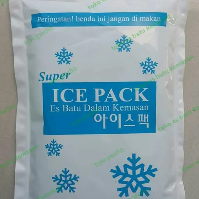 Ice Gel Super 16×24cm KOREA 500-600gram (SEMI FINISH) ongkir HEMAT