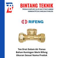 Gambar Tee Drat Dalam Air Panas 3/4" (1620) x Drat 1/2" inch Rifeng dari Bintang Teknik Toko Kota Administrasi Jakarta Barat 1 Tokopedia