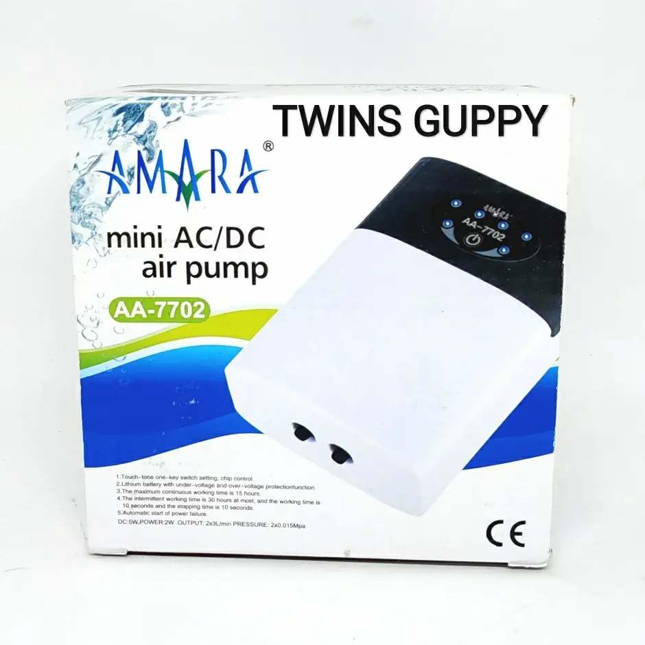 AIR PUMP PORTABLE AC DC USB AMARA AA 7702