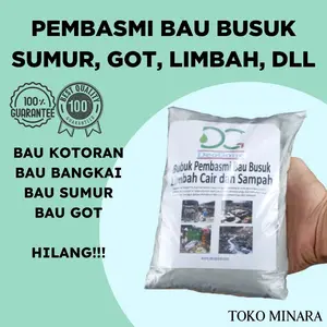 Penghilang Bau Sumur, Bau Got, Bau Bangkai, Bau Kotoran, Bau Urine Pipis - DeoGone