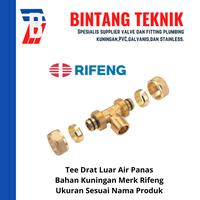 Gambar Tee Drat Luar Air Panas 3/4" (1620) x Drat 1/2" inch Rifeng dari Bintang Teknik Toko Kota Administrasi Jakarta Barat 2 Tokopedia