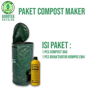 Paket Pembuatan Kompos Bioaktivator EM4 Compost Bag