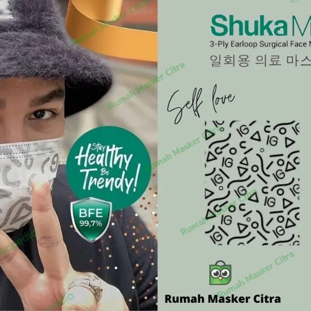 Herba Shuka Mask x Ivan Gunawan 3D 3Ply Series