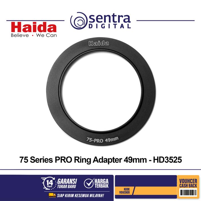 Gambar Haida 75 Series PRO Ring Adapter 49mm - HD3525 dari Sentra Digital Kota Surabaya Tokopedia