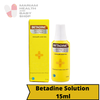 Gambar Betadine Sol 15 ml pertolongan pertama untuk luka dari MARIAM HEALTH Kota Surabaya 1 Tokopedia