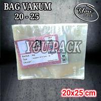 Gambar BAG VAKUM 20X25 CM PLASTIK KEMASAN VACUUM-VAKUMPACK FROZEN FOOD KPACK dari You Pack Kota Surabaya 1 Tokopedia