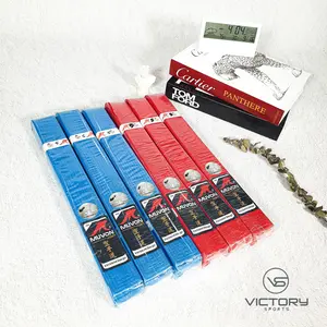 Sabuk Pertandingan Karate Muvon Expert Kata Merah Biru ORIGINAL