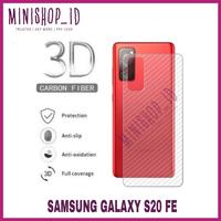 Gambar SAMSUNG GALAXY S20 FE SKIN CARBON BACKSCREEN PROTECTOR ANTI GORES HP dari MINISHOP OFFICIAL Kota Tangerang 1 Tokopedia