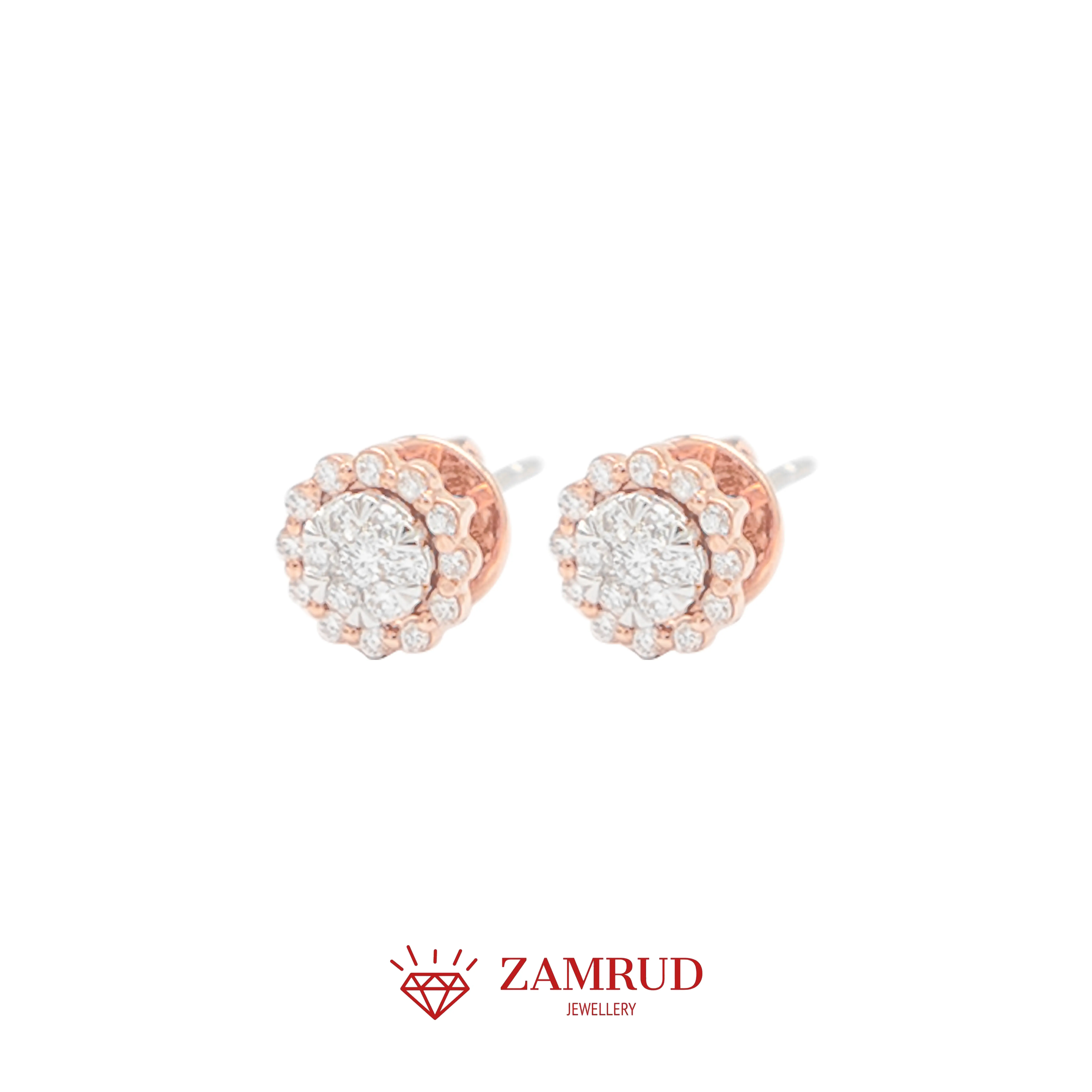 Anting Berlian 26116 ER Zamrud Jewellery
